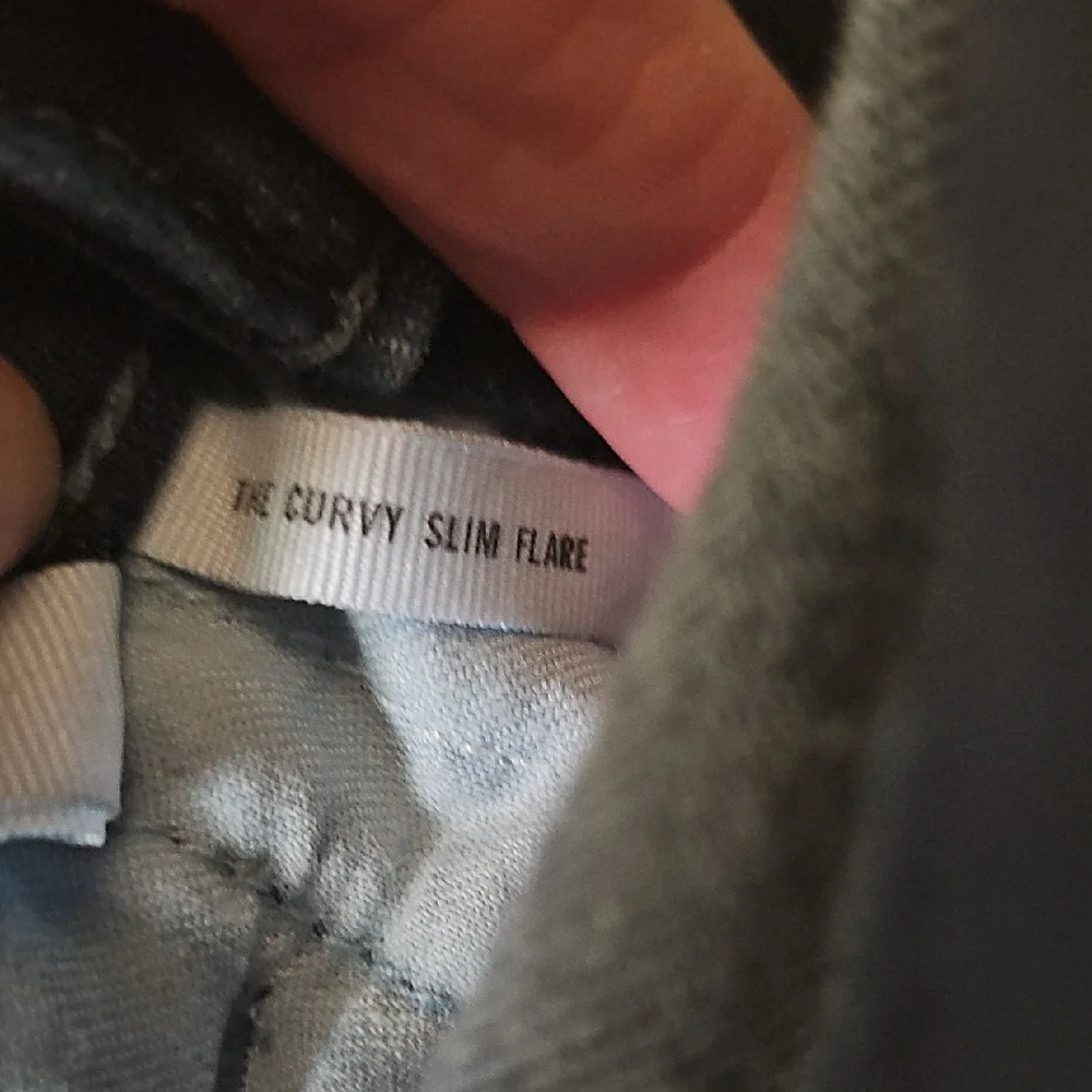 LOFT Dark Indigo Flare Jeans